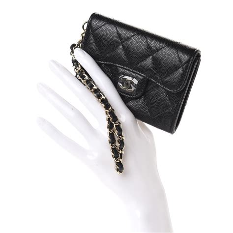 chanel black wristlet|chanel wristlet 2022.